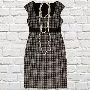 WHBM Cap Sleeve Sheath Dress